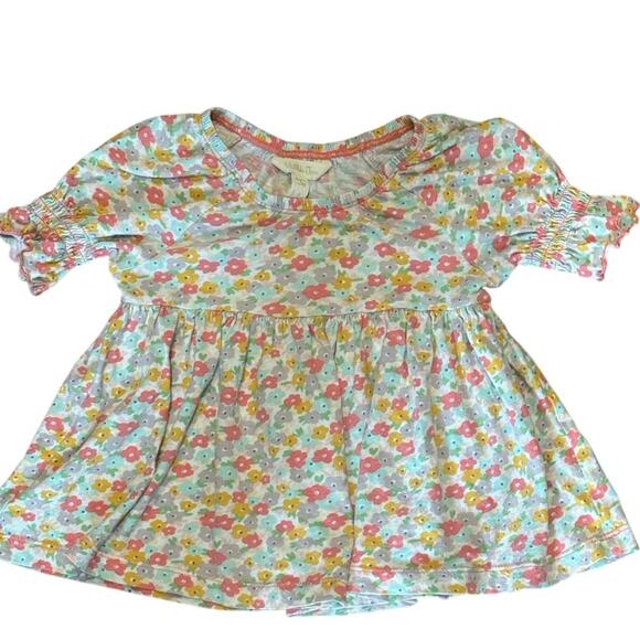 Matilda Jane Girls Size 2 Top Bundle Floral Peasant BlouseTunic Boho Boutique - Picture 2 of 6